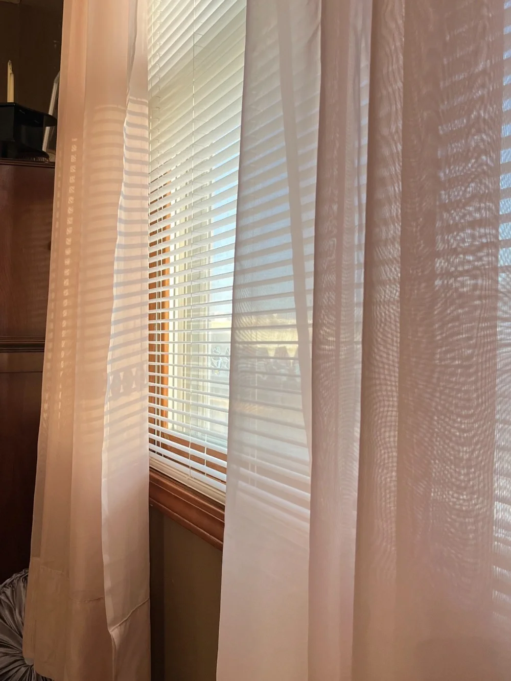 JCPenney Lisette Curtain Panels 4 Panels Blush